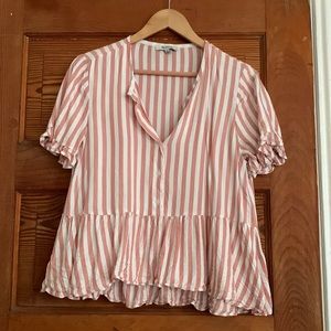 Madewell Peplum Top